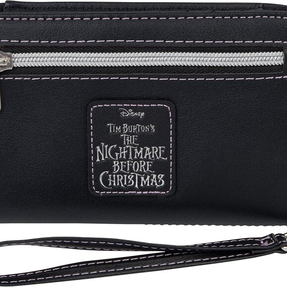 unisex Disney The Nightmare Before Christmas Wallet & Phone Holder - Bi-fold, Sn - Picture 2 of 9